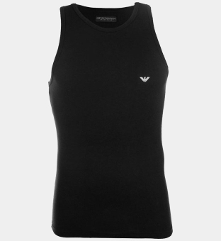 Emporio Armani Tank Tops Herr Svart