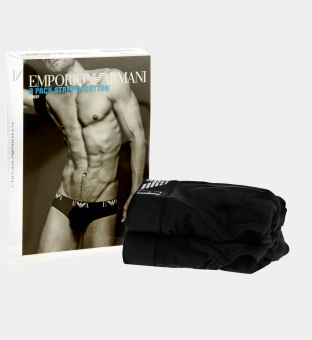 Emporio Armani 2 Packa Boxare Herr Vit