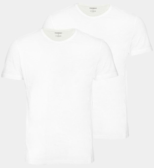 Emporio Armani 2 Packa T-shirts Herr Vit