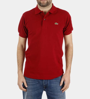 Lacoste Pikétröja Herr Röd