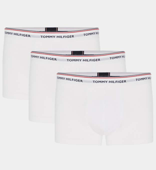 Tommy Hilfiger 3 Packa Boxare Herr Vit