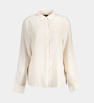 Gant Skjorta Damer Beige