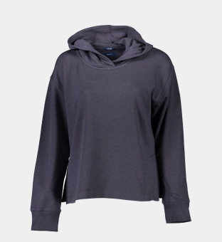 Gant Hoody Damer Blå