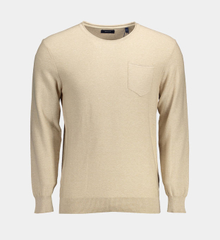 Gant Tröja Herr Beige