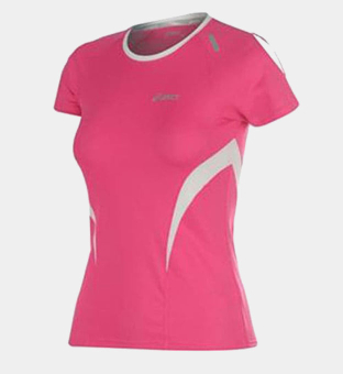 Asics Running T-shirt Damer Rosa