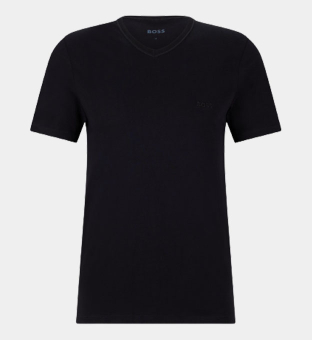 Hugo Boss 3 Packa T-shirts Herr Svart