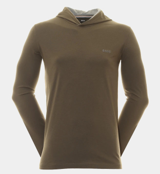 Hugo Boss Hoody Herr Grön