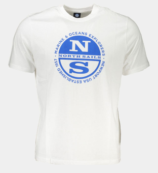 North Sails T-shirt Herr Vit