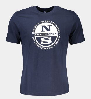 North Sails T-shirt Herr Marin Blå