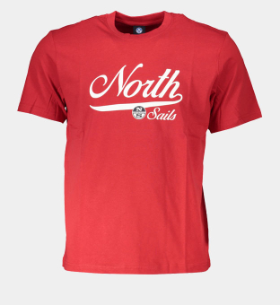 North Sails T-shirt Herr Röd