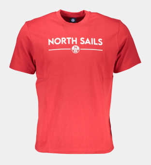 North Sails T-shirt Herr Röd