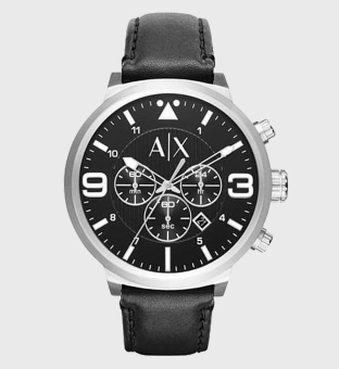 Armani Exchange Chronograph Klocka Herr Svart