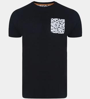 Dstruct Pocket T-shirt Herr Svart