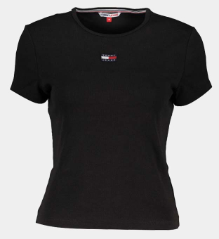 Tommy Hilfiger T-shirt Damer Mörk Svart