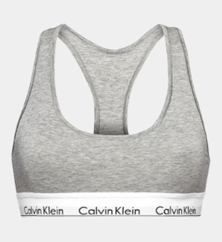 Calvin Klein Bralette Damer Grå Heather