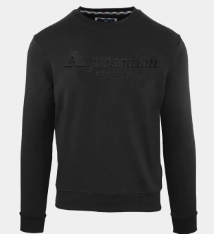 Aquascutum Jumper Herr Svart