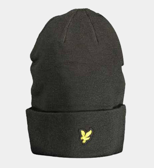 Lyle & Scott Beanie Herr Svart