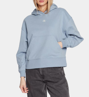 Calvin Klein Hoody Damer Iceland Blå