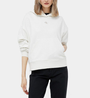 Calvin Klein Hoody Damer Ivory