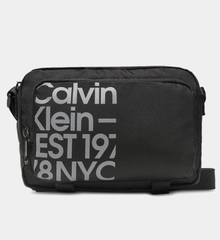 Calvin Klein Crossbody Påsa Herr Svart