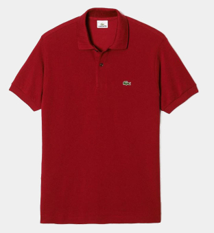 Lacoste Pikétröja Herr Röd