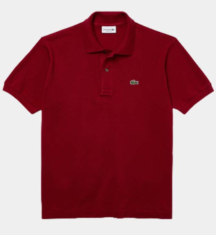 Lacoste Pikétröja Herr Röd