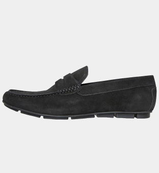 French Connection Loafers Herr Svart