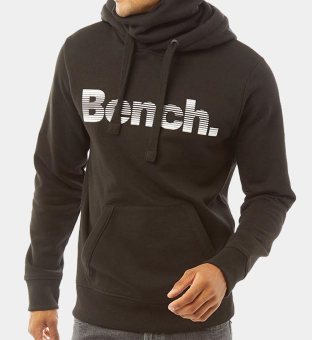 Bench Hoody Herr Svart