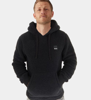 Bench Hoody Herr Svart