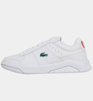 Lacoste Trainers Damer Vit  Mörk Rosa