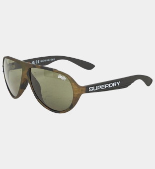Superdry Solglasögon Herr Brun Grön