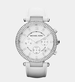 Michael Kors Klocka Damer Silver Vit