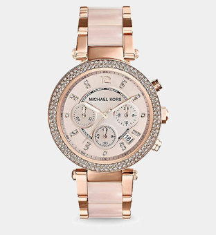 Michael Kors Klocka Damer Rosa Rose Gold