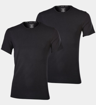 Calvin Klein 2 Packa T-shirts Herr Svart