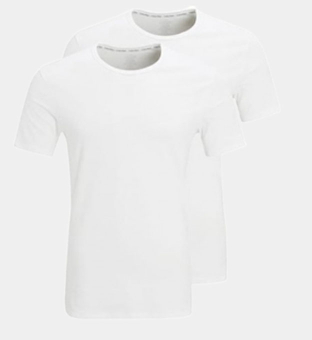 Calvin Klein 2 Packa T-shirts Herr Vit