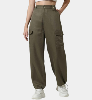 French Connection Jogger Damer Olive Grön