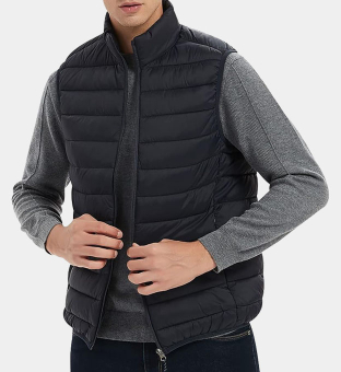 French Connection Gilet Herr Svart