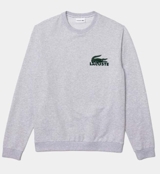 Lacoste Tröja Herr Argent Chine