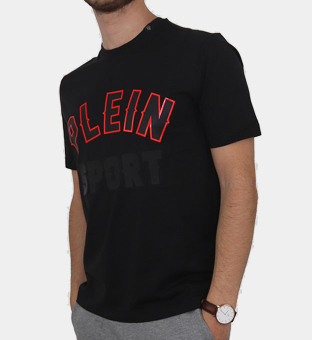 Plein Sport T-shirt Herr Svart