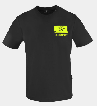 Plein Sport T-shirt Herr Svart