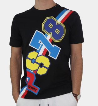 Plein Sport T-shirt Herr Svart