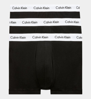 Calvin Klein 3 Packa Boxare Herr Svart