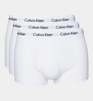 Calvin Klein 3 Packa Boxare Herr Vit