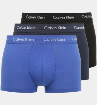 Calvin Klein Packa of three Trunks Herr Blå Shadow