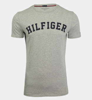 Tommy Hilfiger T-shirt Herr Grå Heather