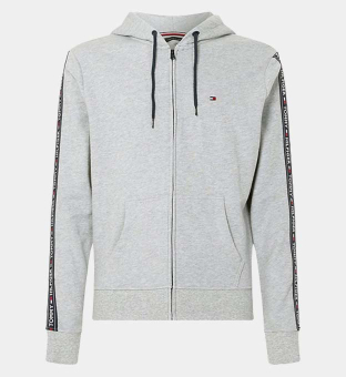 Tommy Hilfiger Hoody Herr Grå Heather