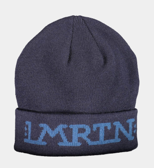 LA Martina Beanie Herr Marin Blå