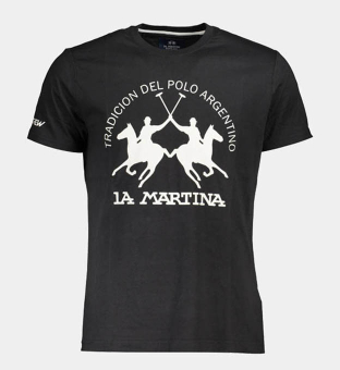 LA Martina T-shirt Herr Svart