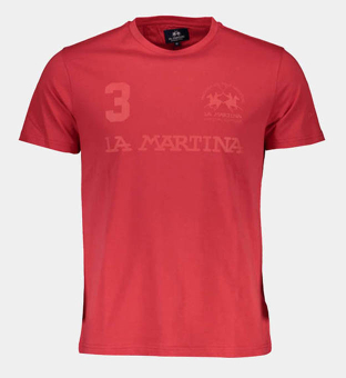 LA Martina T-shirt Herr Röd