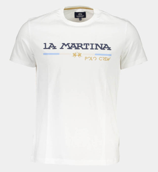 LA Martina T-shirt Herr Vit